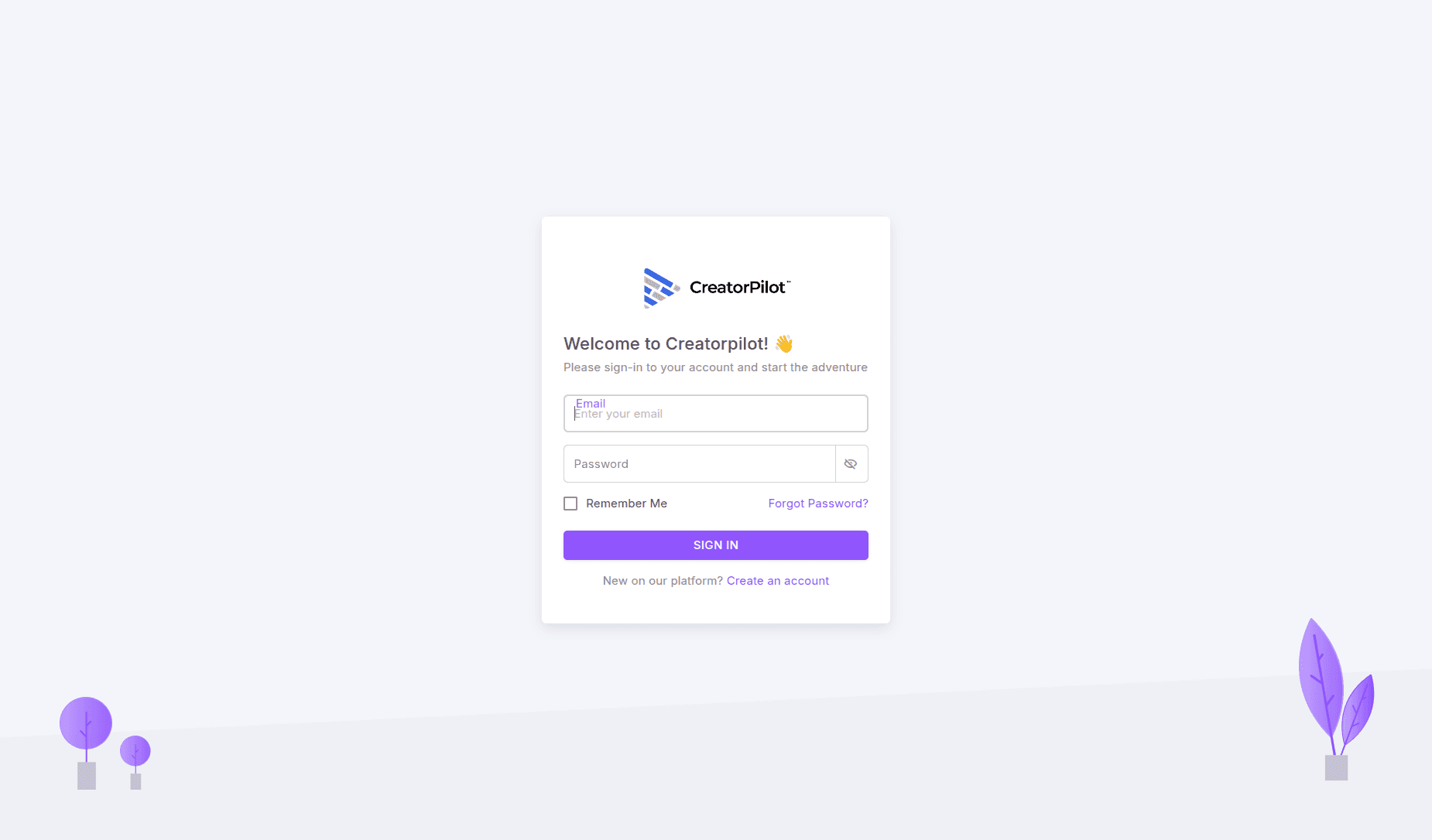 Creator Pilot screenshot